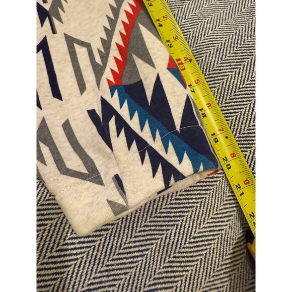 Ariat Chimayo Collection Tribal Print Cropped Sweatshirt Women’s M Cotton Blend - Picture 8 of 10